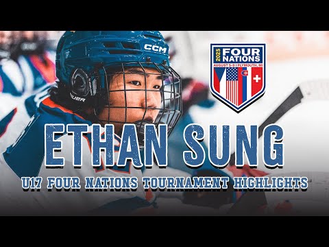 Stampede Prospect Ethan Sung Lights it Up at U17 Four Nations Tournament