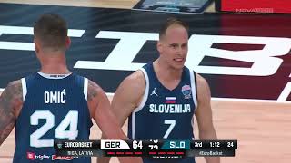 Γερμανία-Σλοβενία: 99-91 (Quarter finals, 10/09/2025)