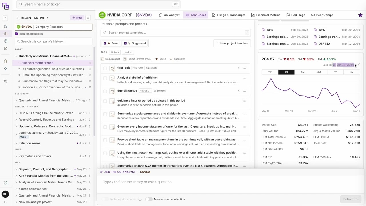 Hudson Labs Co-Analyst Walkthrough: Complete Single-Company Analysis video thumbnail