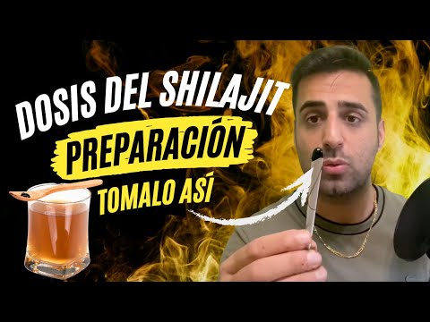 Cómo preparar shilajit y que dosis tomar