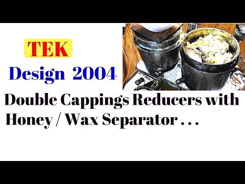 8. 2 TEK Designed & Manufactured - Cappings Reducers & Honey Wax Separator