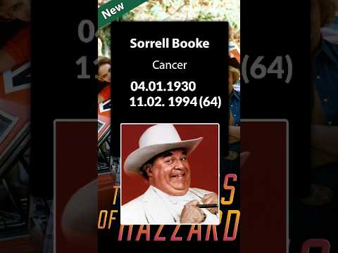 8 Deceased Cast Actors of The Dukes of Hazzard #inmemoriam