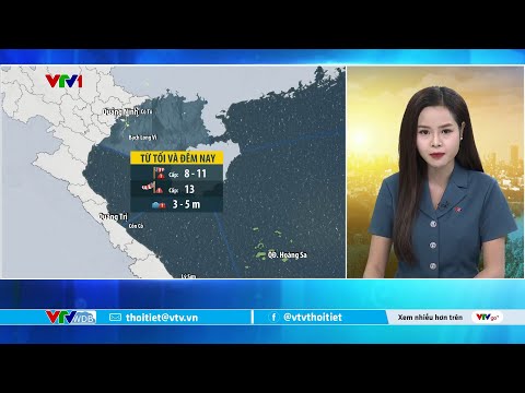 Dự báo thời tiết 5h30 - 24/09/2025 | Bão số 9 hôm nay gây gió mạnh | VTVWDB