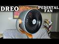 HOW TO ASSEMBLE Dreo Pedestal Fan UNBOXING And HOW TO USE IT