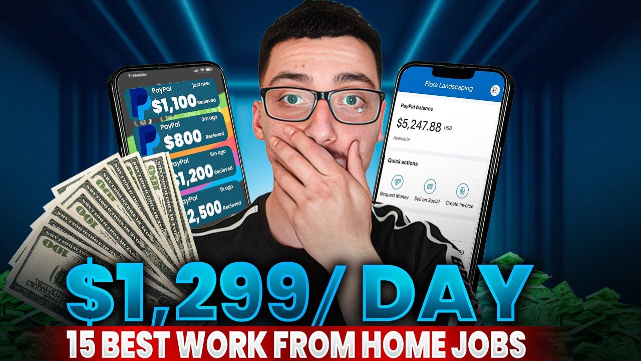 15 Best Work From Home Jobs That Will Hire You Instantly! (No Experience Required)!