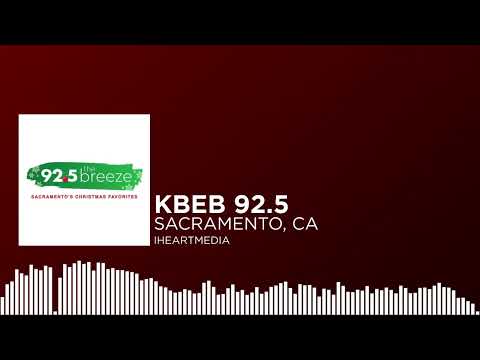 KBEB Sacramento, CA "92.5 The Breeze" Legal ID [Christmas Music](11/7/24)