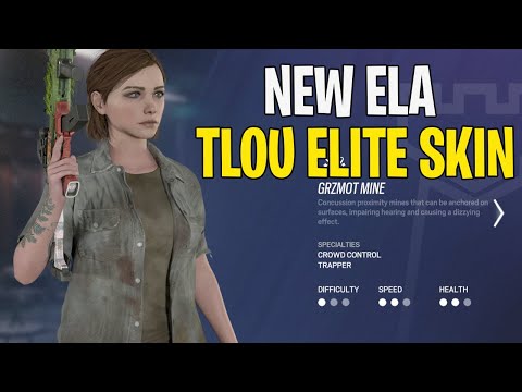 This NEW Ela ELITE Skin in Rainbow Six Siege is INSANE
