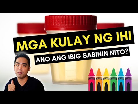 Mga Kulay ng Ihi: Ano ang Ibig Sabihin Nito?