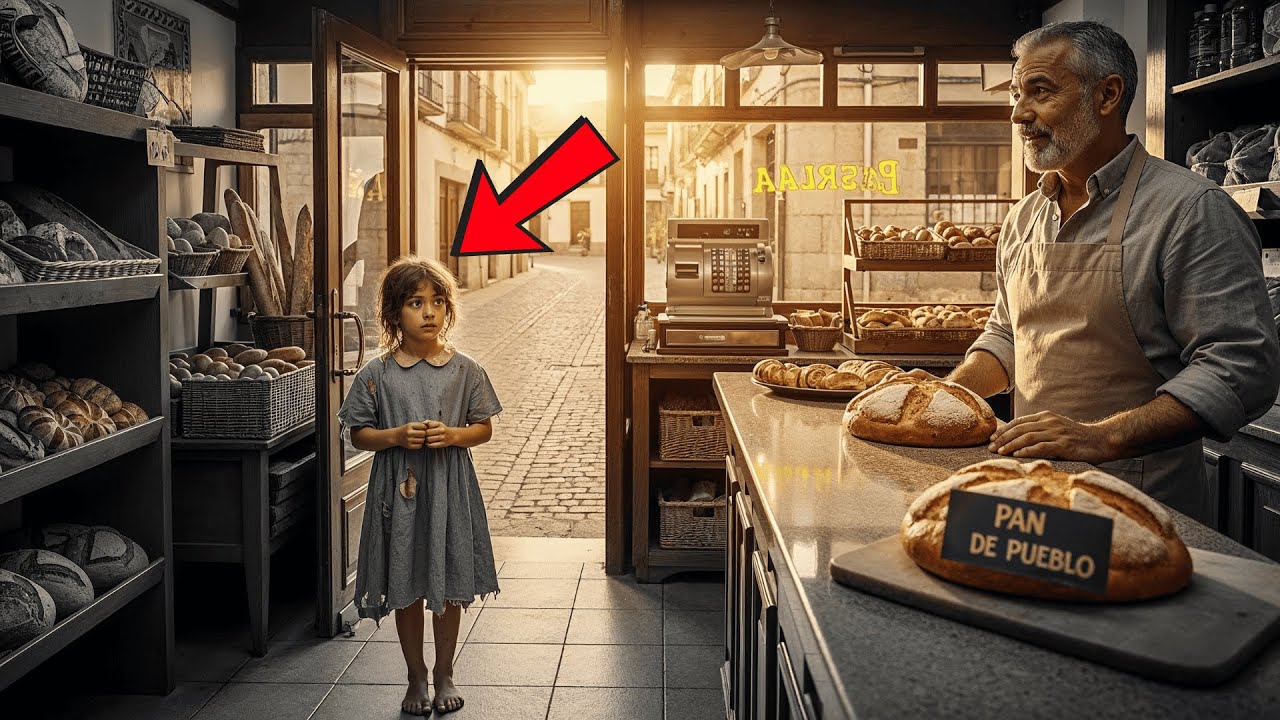 UNA NIÑA DESCALZA ENTRÓ A SU PANADERÍA CON SU ÚLTIMO EURO – EL ANTIGUO MILLONARIO DESCUBRIÓ UN SECRETO QUE CAMBIÓ SU VIDA