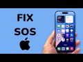 How To Fix SOS On IPhone