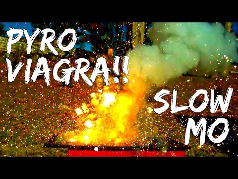 Pyro Viagra Explosion!! (20,000 FPS HD) | Slow Mo Lab