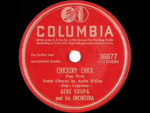 1945 Gene Krupa - Chickery Chick (Anita O’Day & band, vocal)