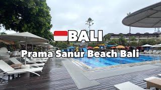 【Prama Sanur Beach Bali】 雨のPRAMAホテルもなかなか良かった！/ バリ島サヌールのおすすめホテル