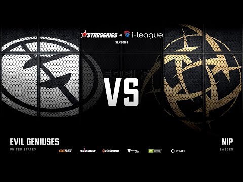 [EN] Evil Geniuses vs NiP | Map 2: Dust2 | StarSeries i-League Season 8 Finals