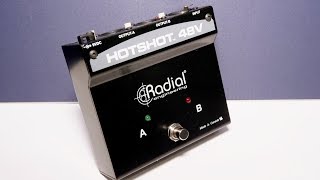 Video thumbnail for Radial Engineering Hotshot 48V Stage Mic Toggle - NAMM 2020 by Sound On Sound magazine