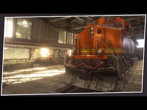 FIRST LOOK! TRAIN MECHANIC SIMULATOR 2017!