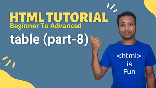HSC ICT | html bangla tutorial 37 : Table part-IX | rowspan & colspan