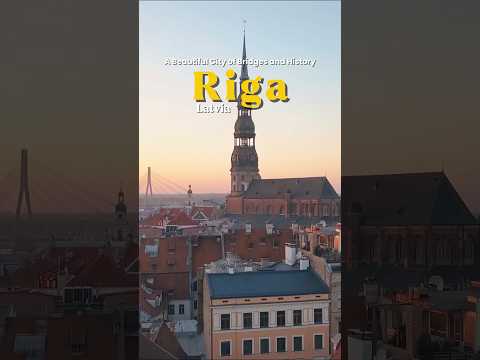 Riga, Latvia: The Beautiful City of Bridges and History  #travel #riga #latvia #cityvibes
