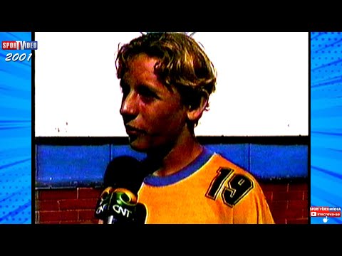SPORTVÍDEO MEMÓRIA 2001 ENTREVISTA COM RAFINHA  QUANDO AINDA ERA O MALINHA DO LONDRINA JUNIOR TEAM.