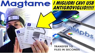 MAGTAME recensione cavi magnetici e adattatore 90° review e test magtame nexus e magtame duo