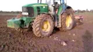 John Deere 7530 Premium and Kverneland Subsoiler