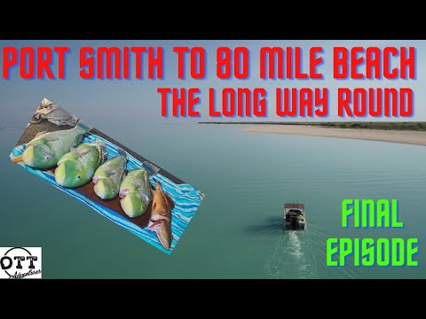 Longest beach in Australia by boat, bluebone catch and cook, spearfishing in the kimberly.