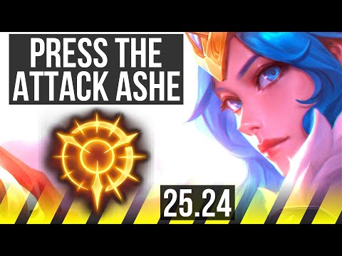 ASHE & Alistar vs KAI'SA & Swain (ADC) | Press The Attack | NA Master | 25.24