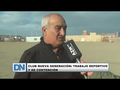 Club Nueva Generación: trabajo deportivo y de contención