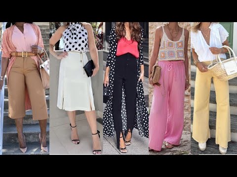 OUTFITS AND COMBINATIONS with CLOTHES in FASHION TREND SPRING SUMMER 2025