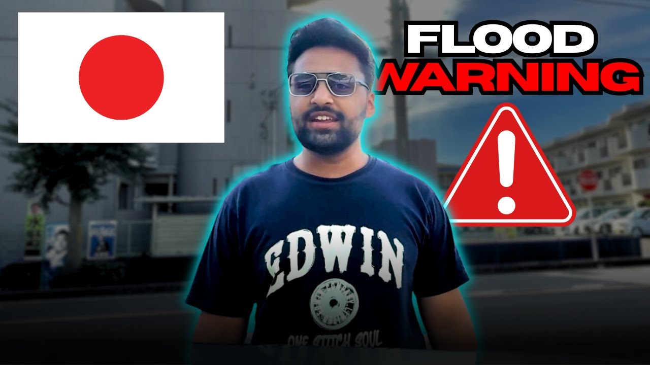 ⚠️ Flood Alert Japan 🌧️ Barish aur Sailab Ki Warning