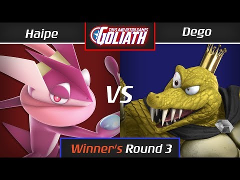 Haipe (Greninja) vs Dego (King K Rool) - Winners Round 3 - Goliath Toys and Retro Games 21