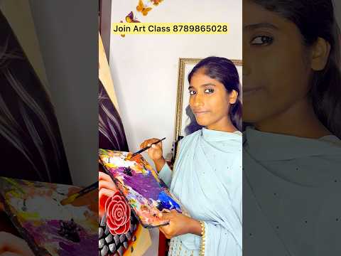 When I add extra details to my Painting 😍😂😂#noorjahanartist #artclass #art #drawing #painting