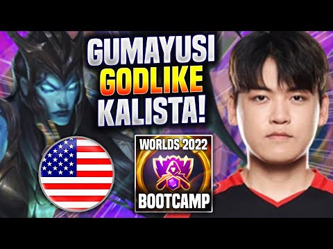 GUMAYUSI GODLIKE KALISTA! - T1 Gumayusi Plays Kalista ADC vs Twitch! | Bootcamp 2022