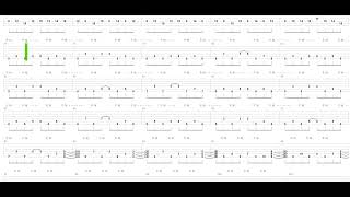 The Darkest Nights Tab by As I Lay Dying + Guitar only + Guitar tab