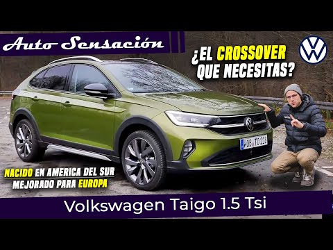 Prueba Volkswagen Taigo 2022 1.5 tsi Style.  Nacido en America del Sur, mejorado para Europa.