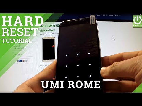 Hard Reset UMI Rome - remove Password and Pattern Lock
