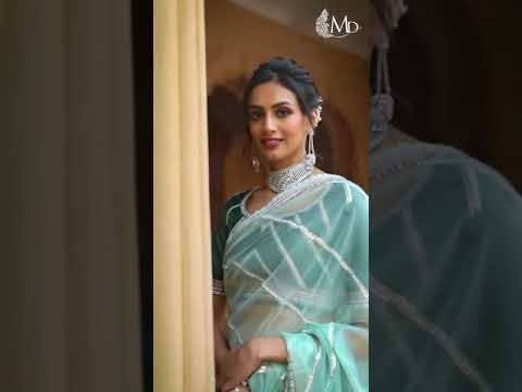 Mahaveera Designer Inayat Pure Organza Wholesale Designer Saree Catalog – product video thumbnail