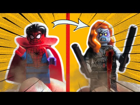 I Turned POPULAR MARVEL Characters into LEGO ZOMBIES… (Ft. @RepublicStuds)