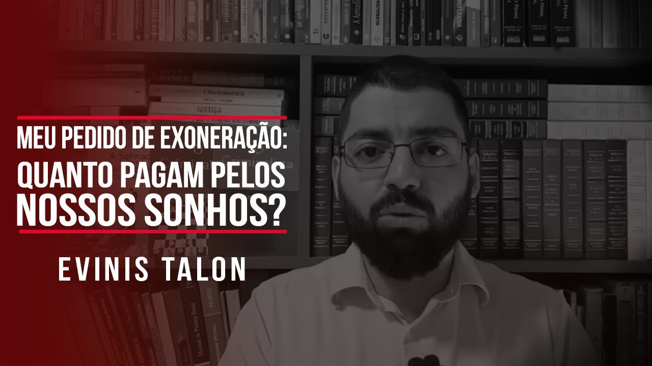Meu pedido de exoneração: quanto pagam pelos nossos sonhos?