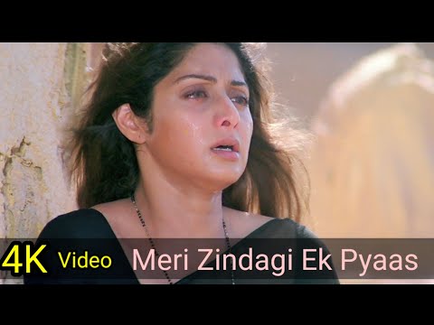 Meri Zindagi Ek Pyaas 4K Video Song | Judaai | Anil Kapoor | Sridevi | Jaspinder Narula HD