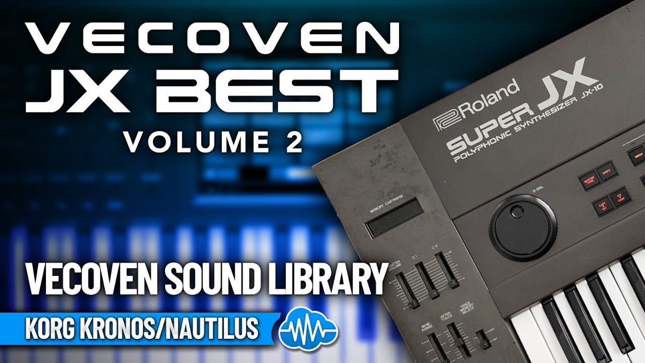 KLL008 - Vecoven Sounds Vol.2 | Jx10 Best Presets - Korg Kronos Series ( 32 presets ) - Video Preview 1
