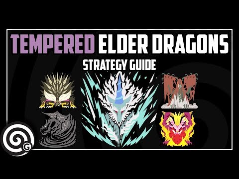 Monster Hunter World - All Tempered Elder Dragons - Strategy Guide (With Timestamps)
