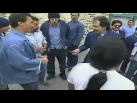 O.G. Santana Visits San Quentin Prison  1988