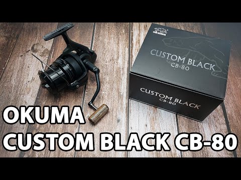 Розпаковка: Котушка OKUMA Custom Black CB-80