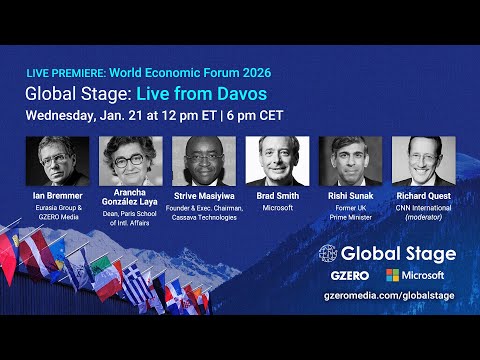 LIVE PREMIERE: Global Stage: Live from Davos 2026