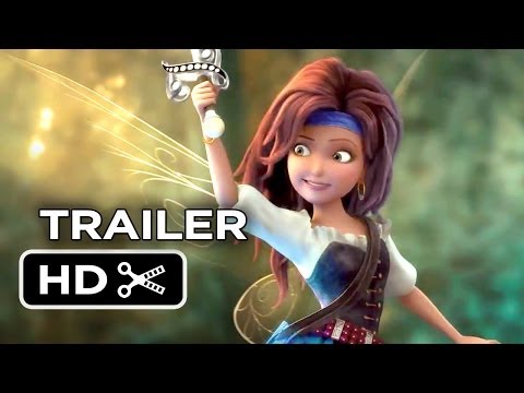 Tinkerbell And The Pirate Fairy Official UK Trailer (2014) - Tom Hiddleston Movie HD