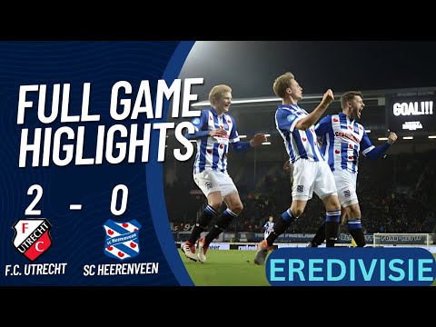 FC Utrecht vs. SC Heerenveen | EXTENDED HIGHLIGHT | EREDIVISIE #netherlands #eredivisie