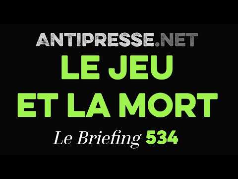 LE JEU ET LA MORT 20.2.2026 — Le briefing avec Slobodan Despot
