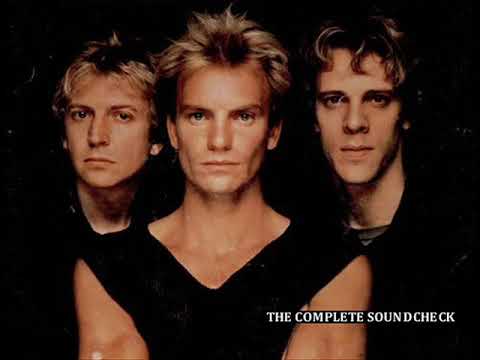 THE POLICE - Complete Soundcheck in Buffalo 22-02-1984 USA (SBD Recording)