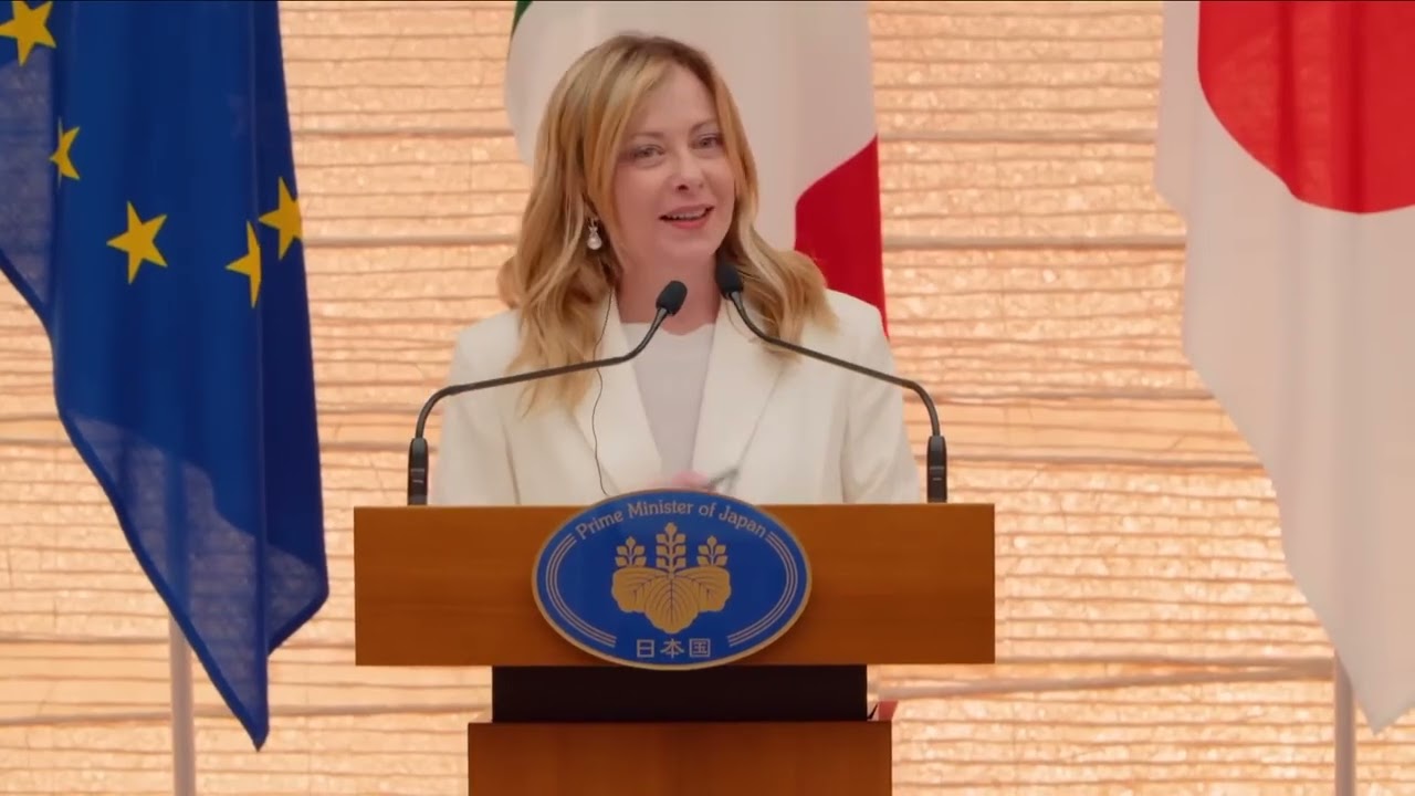 GIORGIA MELONI IN GIAPPONE: LE DICHIARAZIONI CONGIUNTE CON IL PREMIER GIAPPONESE SANAE TAKAICHI
